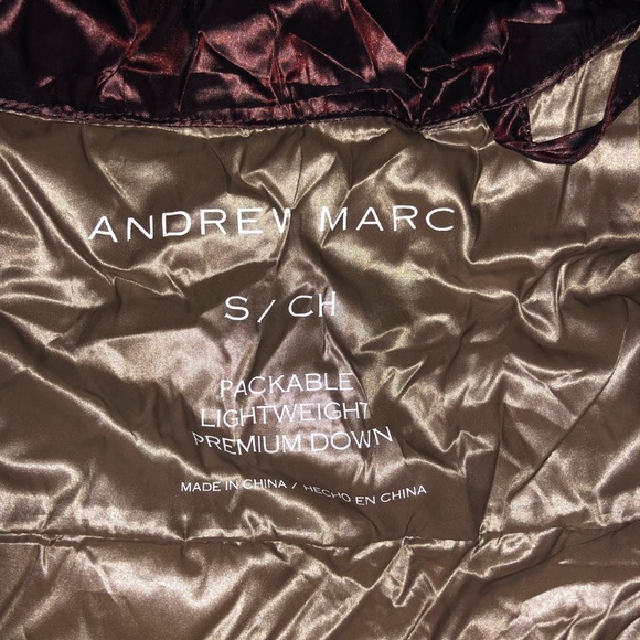 ANDREW MARC DOWN JACKET - Picture 6 of 7
